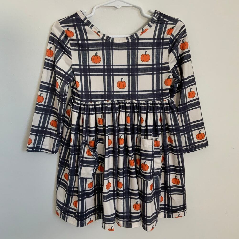 Mila & Rose Pumpkin Twirl Dress size 3T NWT